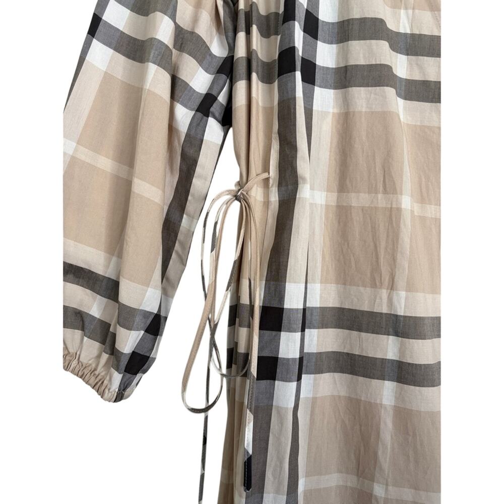 Burberry Check Beige and Black Dress US 8 NWT - Picture 5 of 9